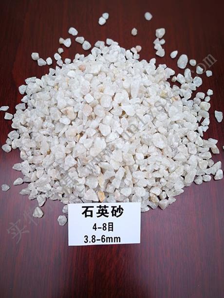 3.8-6mm石英砂